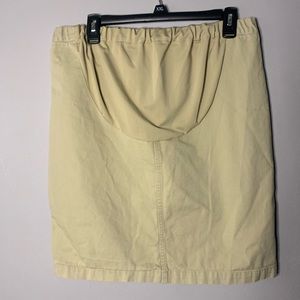 Gap Tan Maternity Skirt